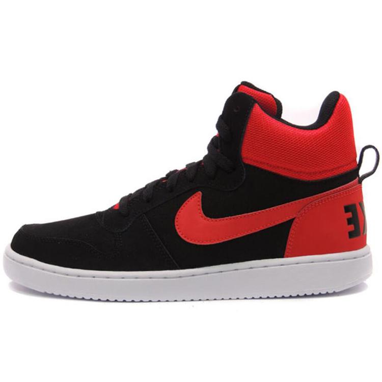

Nike Court Borough Mid Black Action Red 43