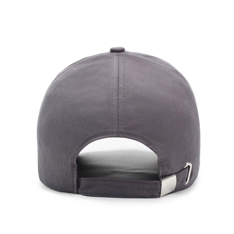 Korean Embroidered Cotton Baseball Cap - Unisex Fashion 2025