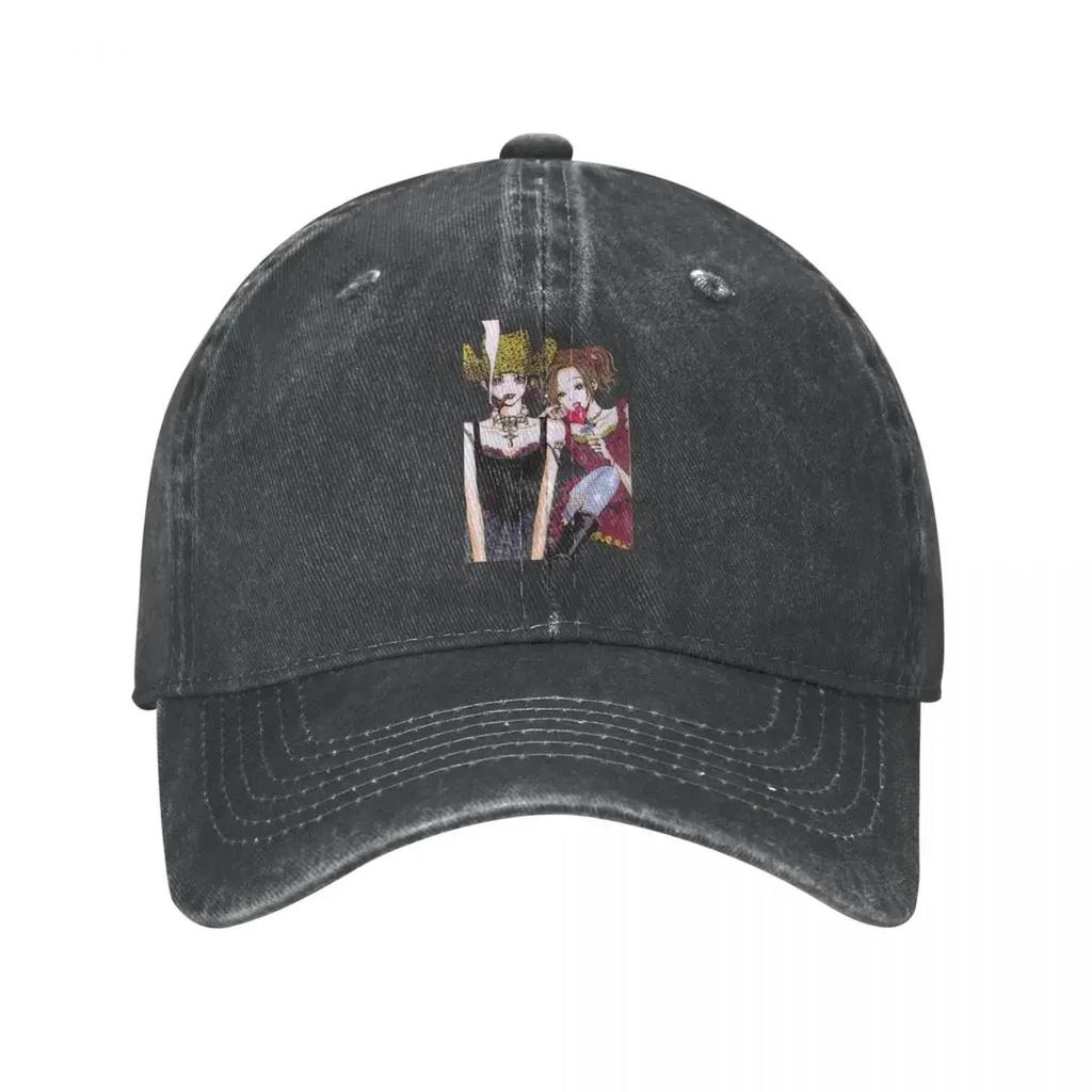 Vintage Nana Osaki Baseball Cap Unisex Women Distressed Denim Sun Cap Anime Outdoor Workouts Unstructured Soft Hats Cap