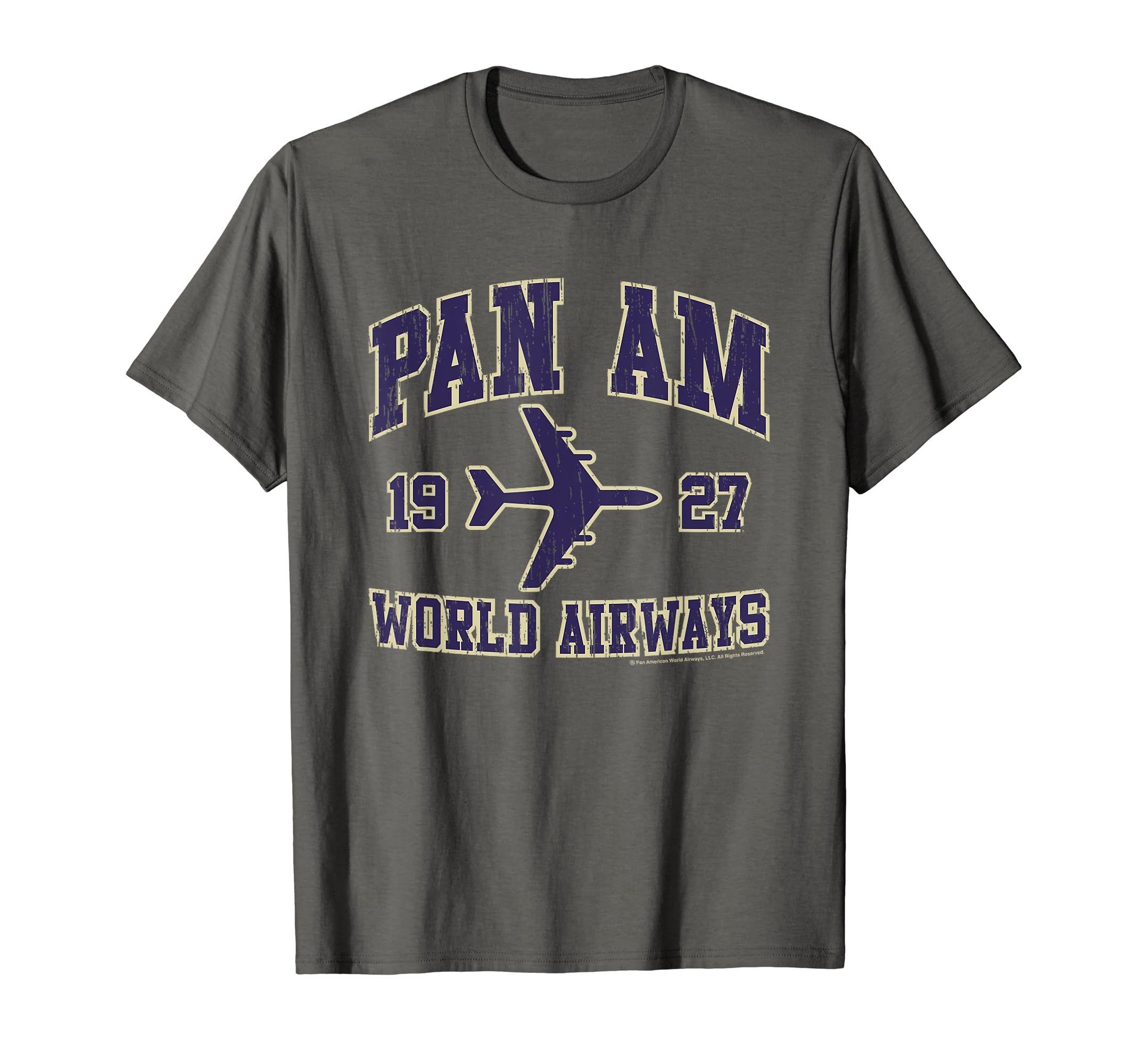 

Pan Am World Airways National Team Sports Text Distressed T-Shirt