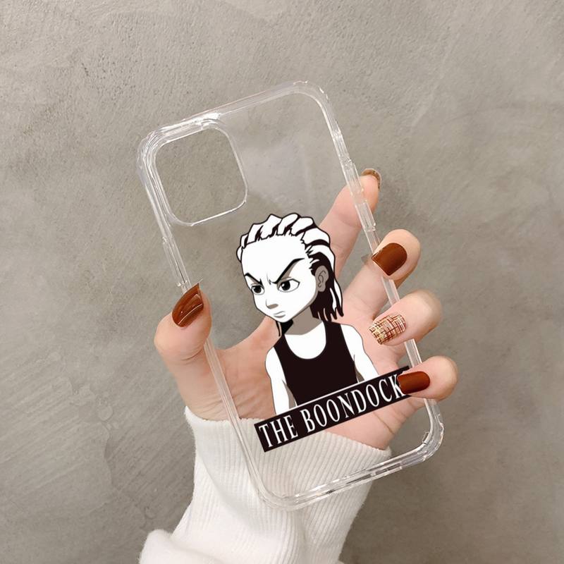 Huey Freeman Boondocks Phone Case for iPhone 11 12 13 mini pro XS MAX 8 7 6 6S Plus X 5S SE 2020 XR case