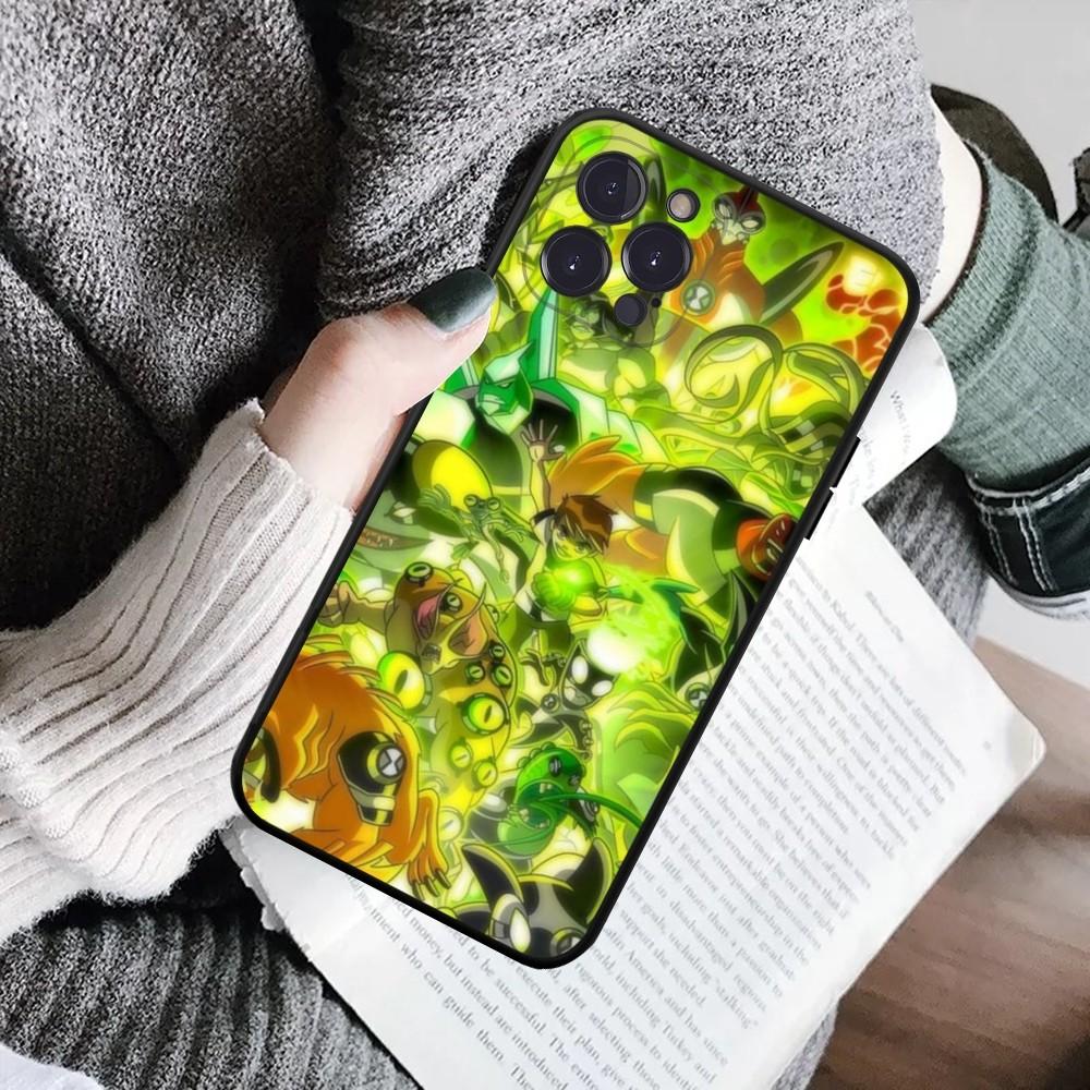 

Классический мультфильм ТВ B-Ben-10 Чехол для телефона для IPhone 16 15 8 7 6 6S Plus X SE XR XS 14 11 12 13 Mini Pro Max Мобильный чехол iPhone 11pro max