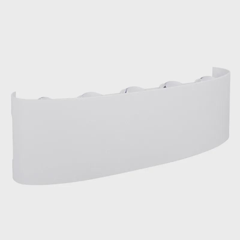 LED Waterproof White Outdoor Wall Lamp - Adjustable, Warm & Cool Light for Garden, Corridor & Living Room
