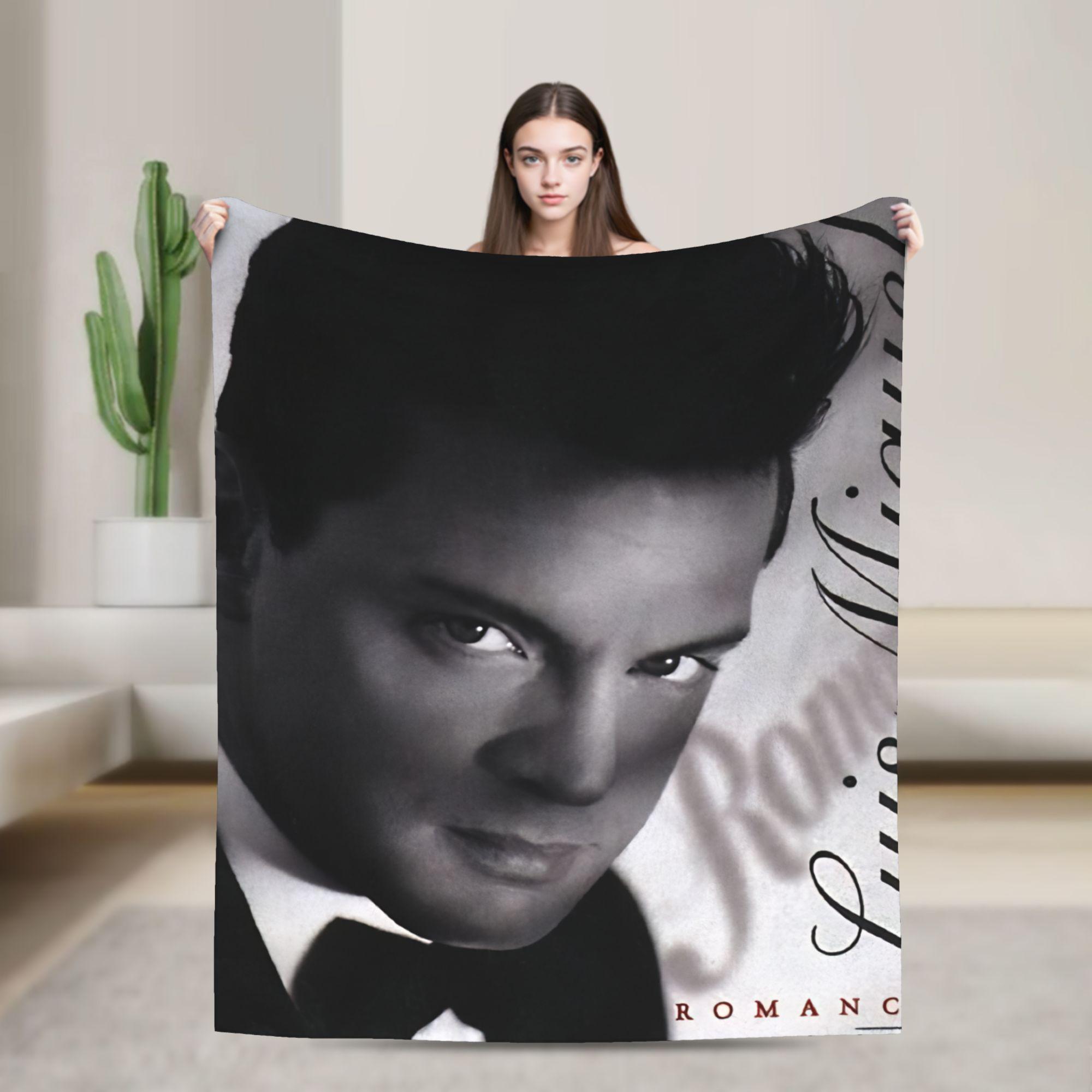 

Luis Miguel Flannel Blanket Winter Warm Throw Blanket for Girls Boys Bedroom Funny Bedspread Sofa Bed Cover 75x90cm