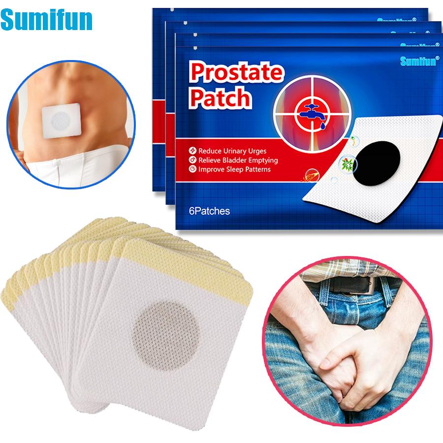 Sumifun 6/12/30 PCS Prostate Swelling Patch Navel Health Patch Relieved Urinary Frequency Urgency Male Private Area Health Care Increases Confidence