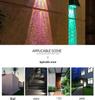 Solar LED Wall Washer Light for Garden & Villa Decor - Zero Electricity Bill