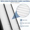 Automotive Engine Air Filter 16546-4BA1A ELP9442 CA11858 CA11858 CA12270 For Nissan Qashqai SUV J11 13-18 X-Trall T32 14-20