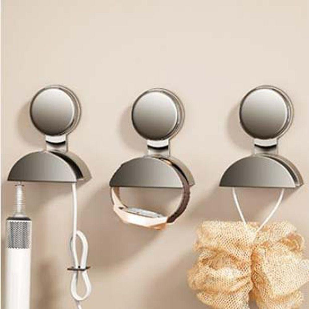 

2 шт. Пластиковая вешалка для сумок на присосках, настенный органайзер для сумок, крючок на присоске для кухни серый