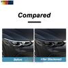 2 Pcs Car Headlight Protective Film Smoked Black Tint Wrap Vinyl Transparent TPU Sticker For Volkswagen VW Golf 8 MK8