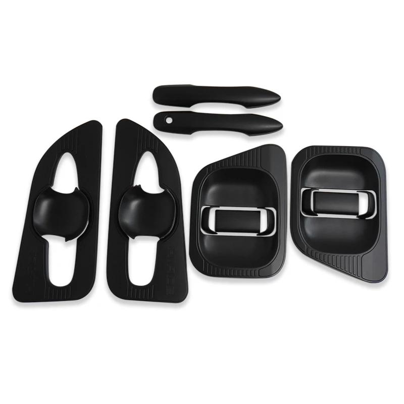 

Door Handle Cover For Toyota Hiace Van Commuter Quantum Ycsunz Accessories Chrome Abs Parts Black 1 Set