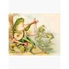 Tapestry Frog Strumming Vintage Abstract Entertainment