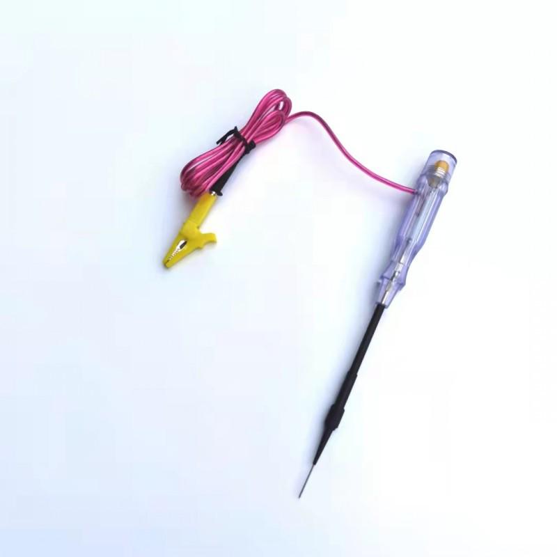 Multi-Functional 6-24V Automotive Circuit Tester Pen with Spring Wire