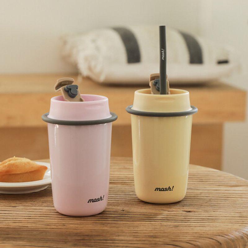 Mosh Moshu Latte Strohhalm Becher 480ml