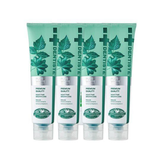 Dentiste' New Plus White Toothpaste Tubes 160g x 4