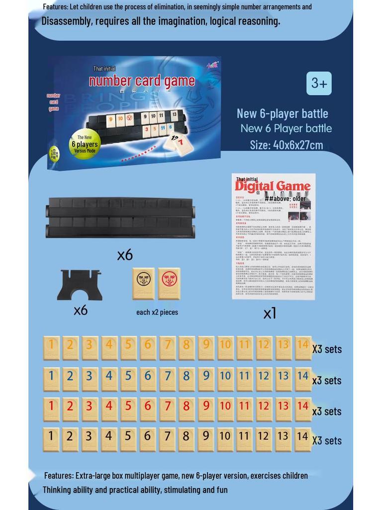 Rummy izraelský Mahjong: Multiplayerová karetní a stolní hra pro rodiče a děti