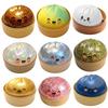 Bolinha de Pressão de Bolinho com Glitter Flash Rebound Lento Brinquedo Macio para Apertar para Relaxamento Descompressão Decoração de Escritório Presente
