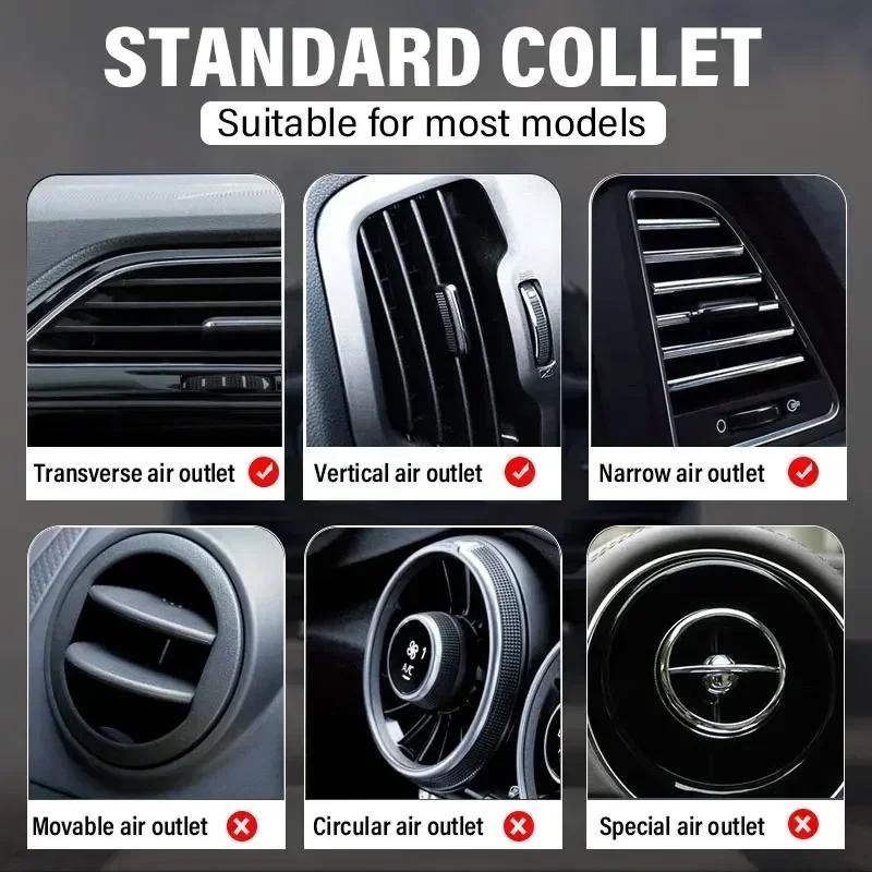 Supporto per telefono per bocchetta d'aria dell'auto Supporto con pinza automatica Supporto per telefono per bocchetta d'aria dell'auto Per BMW X1 X2 X3 X5 X4 X6 X7 F40 F30 F20 F10 F34
