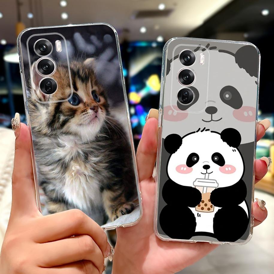 For OPPO Reno12 Pro 5G Case CPH2629 Cover Transparent Silicone Fashion Butterfly Soft Case For Reno 12 CPH2625 Reno 12Pro Fundas