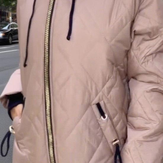 Naiste udusulemantel kapuutsiga nööriga pikkade varrukatega ühevärviline puuvillajakk taskutega kerge soe pealisrõivas