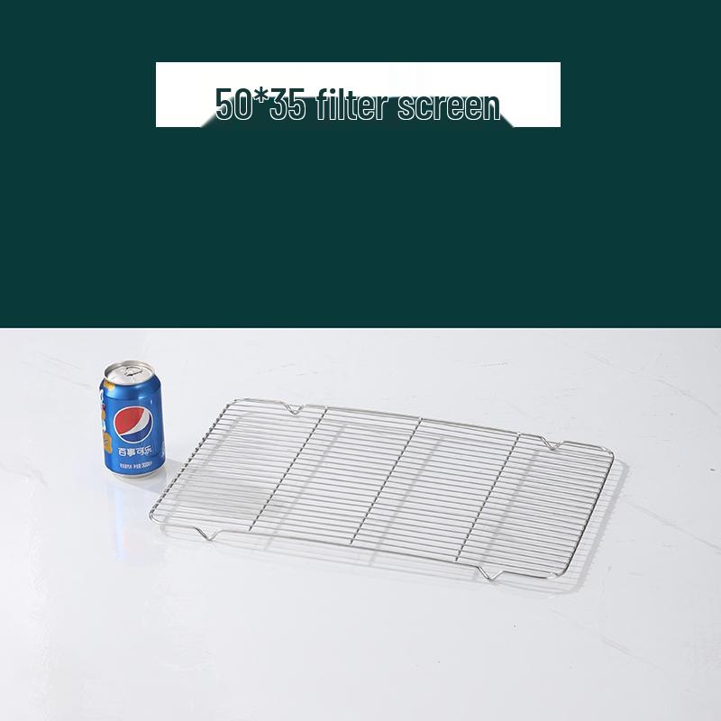 Deepened Stainless Steel Square Basin with Oil Draining Rack & Lid