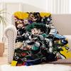 Luxury Blankets & Throws My Hero Academia Fluffy Plaid Funny Blanket Bed Blanket 150cm X 200cm Blankets Sofa Decoration Cobija