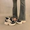 Women's Shoes New Summer Mesh Breathable Thick Sole Inner Height Increase Dad Shoes Small Sports Shoes Versatile