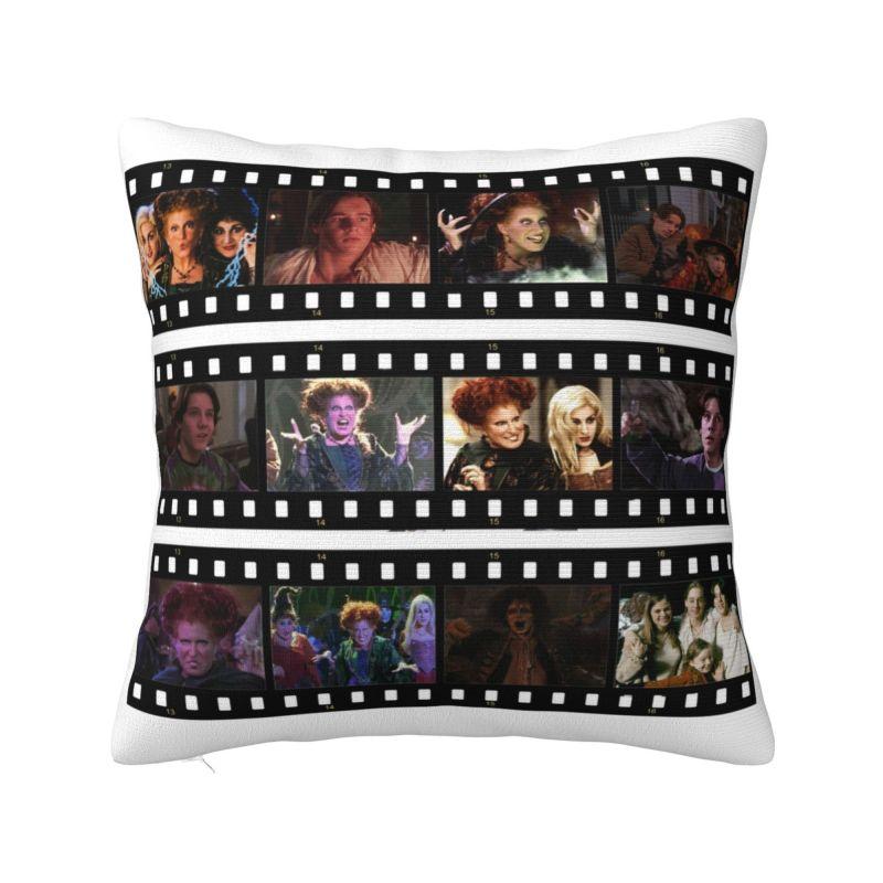 Custom Hocus Pocus Halloween Sanderson Sisters Throw Pillow Case Modern Cushion Cover Square Pillowcase