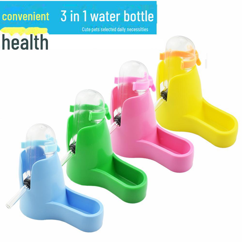 Haustier Wasserflaschen Set: 60ml Spender für Hamster & Kleintiere