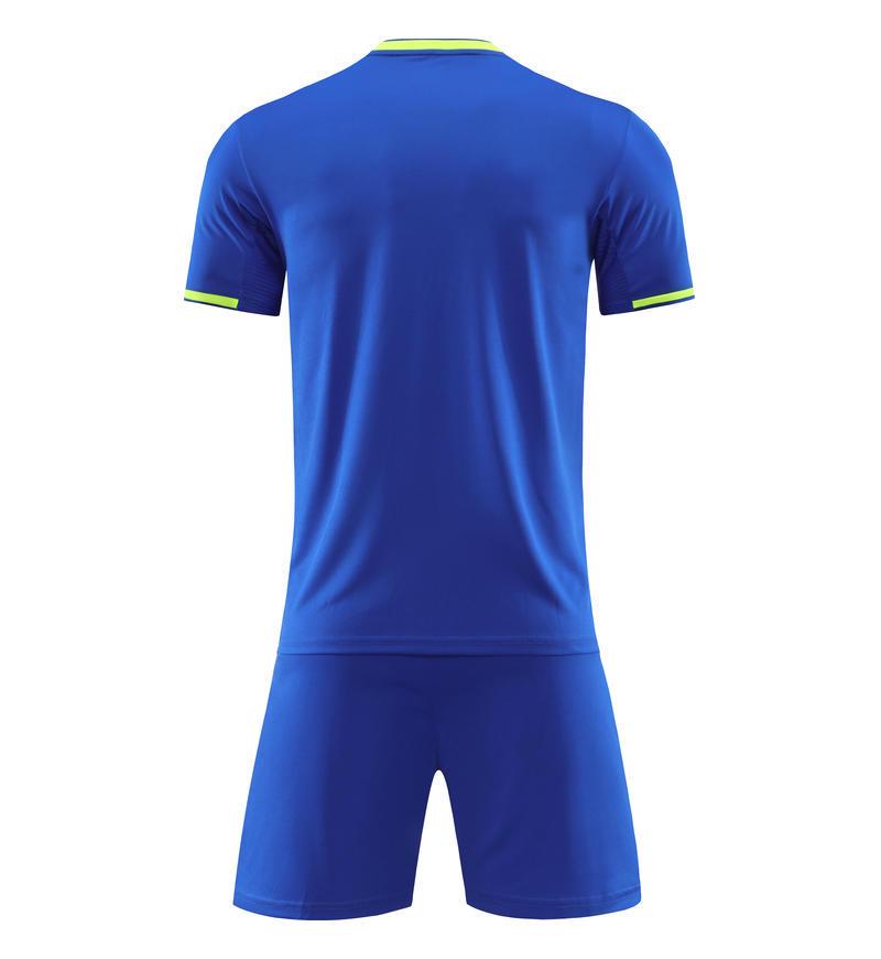 Drop-shipping Customized Football Uniform Set for Adults & Children - Printed Jerseys with Competition Numbers