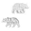 Practical Sturdy Silicone Mould Accessory for Polars Bear Candle Holders Portable for Handmade Gifts and Home Accent