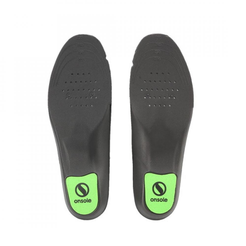 Onsol General Basic Cushion Light Functional Shoe Insole Black Esosc02bk