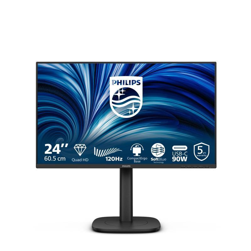 Philips Monitor 24B2u3601 23,8" Quad Hd 120Hz Ips Usb-C Höhenverstellbar - Bild 5