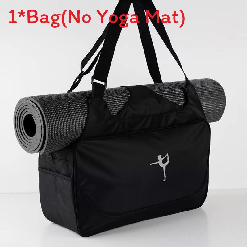 Yoga Bag With Large Capacity Waterresistant Oxford Material For Fitness And Outdoor Activities