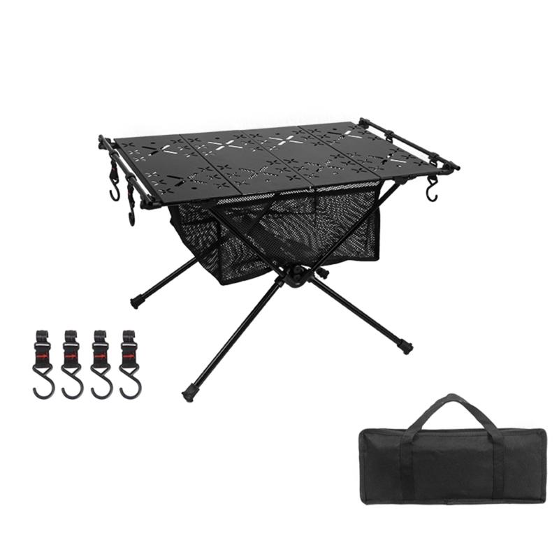 Foldable Camping Table Lightweight Folding Table Picnic Desk for Fishing BBQ