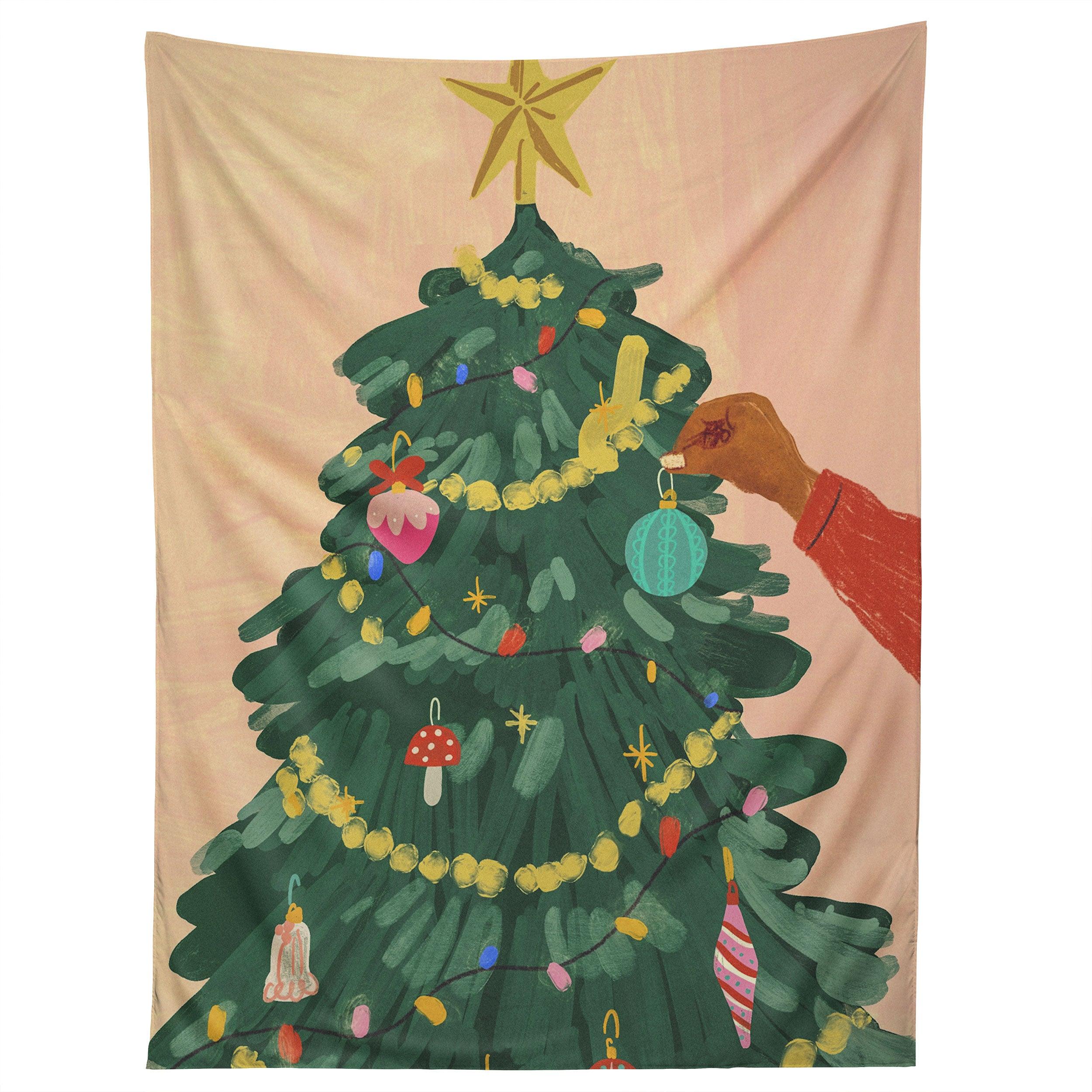 HOLIDAY SEASON tapestry 75x100