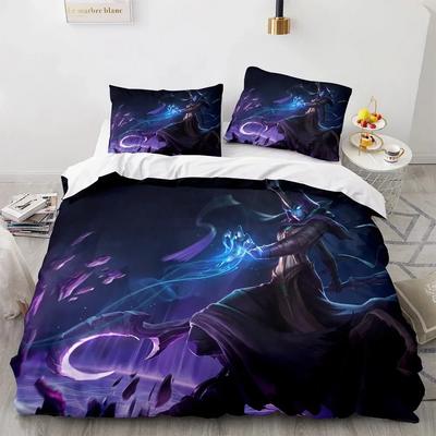 New Print League of Heroes Bedding Set Printed Bed Set With Pillowcase Bed Duvet Cover Soft Single Double Queen Super King Size