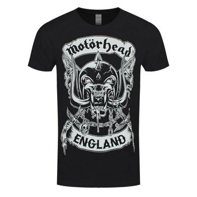 Motorhead Unisex Vuxen England Crest T-shirt