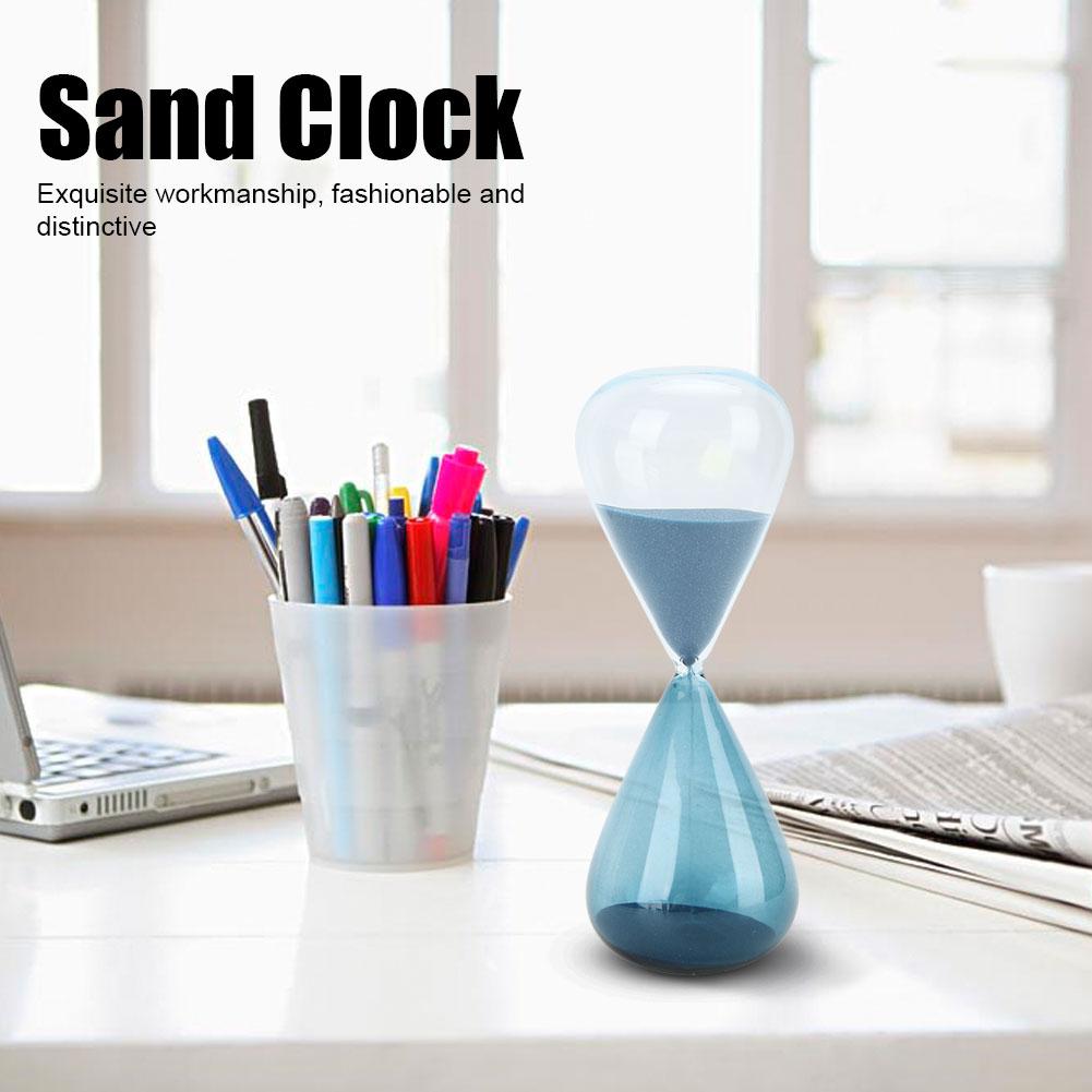 Innovative Cone Shape Unique Sand Clock Timer Glass Birthday Gift Home Table OrnamentS