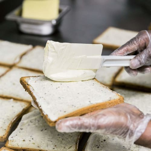 Spatule en caoutchouc silicone Matfer, 250 mm, 113525, WGM08308