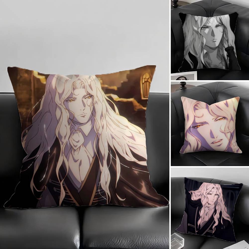 Castlevania Pillow Case Square Bedroom Sofa Leisure Comfort Cushion Car Living Room Home Decoration