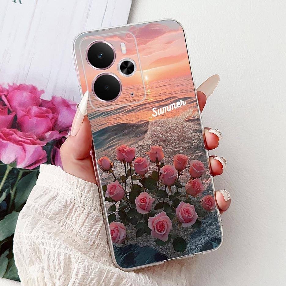 For Realme 14 5G Case RMX5075 Cool Dragon White Lion Painted Cover Soft Slim Phone Case For Realme 14T Realme14 T 5G Fundas Bags