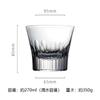 MGOXO Cut Glass Rock Set of Dishwasher Handcrafted by for Stylish and Popular Gift for Glasses, 270cc, 2, Safe, Artisans, Sake, Beer, Whiskey, Shochu,
