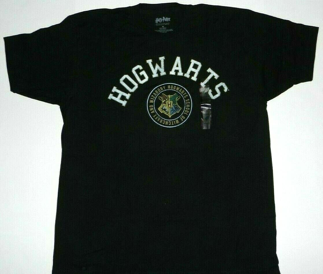 26 Hogwarts Harry Potter Movie Hogwarts House Black Tee Shirt New Unisex T-Shirt XXXL