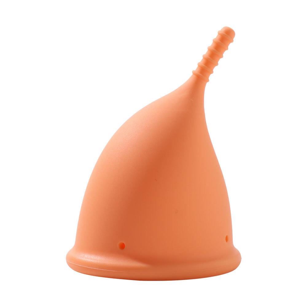 Stomach-Shaped Silicone Menstrual Cup: A Comfortable, Reusable Alternative to Sanitary Napkins and Pads.