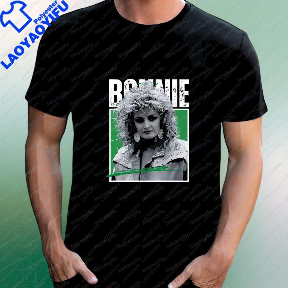Bonnie Tyler Printed Blouse Genderneutral Trendy ShortSleeved TShirt Suitable for Both Unisex and WoUnisex Large Size