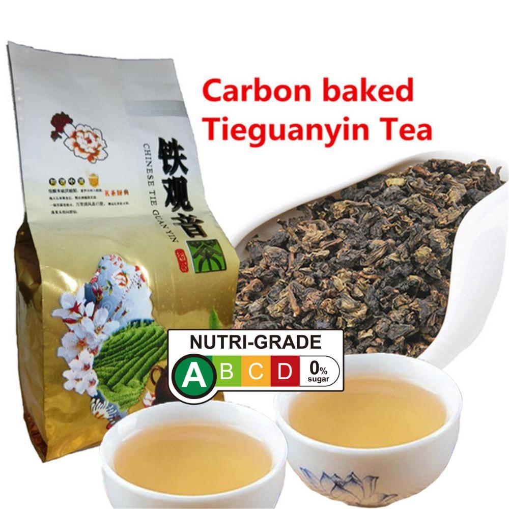 High Quality Tieguanyin Oolong Tea Natural Carbon Roast Tea 50g