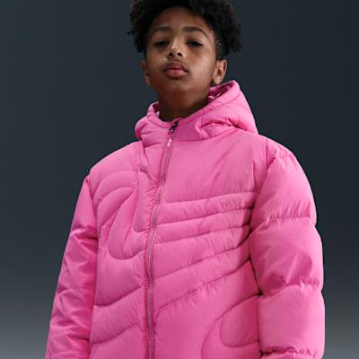 Nike Kids Down Jackets Hooded Non detachable Moderate Hooded L