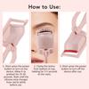 Electric Heated Eyelash Curler Intelligent Temperature Control Anti-Scald Eyelash Long-lasting Curling Device Eyelash Styler