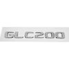 ABS Car Letter Rear Stickers Decals for Mercedes Benz GLC63 GLC200 GLC260 GLC300 Auto Trunk Badge Emblem Accessories