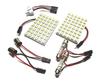 Phoenix Auto LED Innenraum Set mit 2 Stück Helle 5050 3 Adapter Garantie Lichter, [Super (Weiß)], 12V, 48SMD, Optionen, 45-Tage